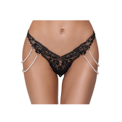 String dentelle  perles amovibles - Cottelli