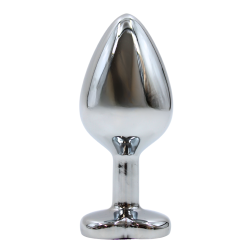 Plug bijou en aluminium bijou coeur violet Medium - RY-014PUR