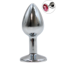 Plug bijou en aluminium bijou rose Small - RY-001PNK
