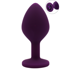 Plug bijou violet Medium - DB-RY068PUR