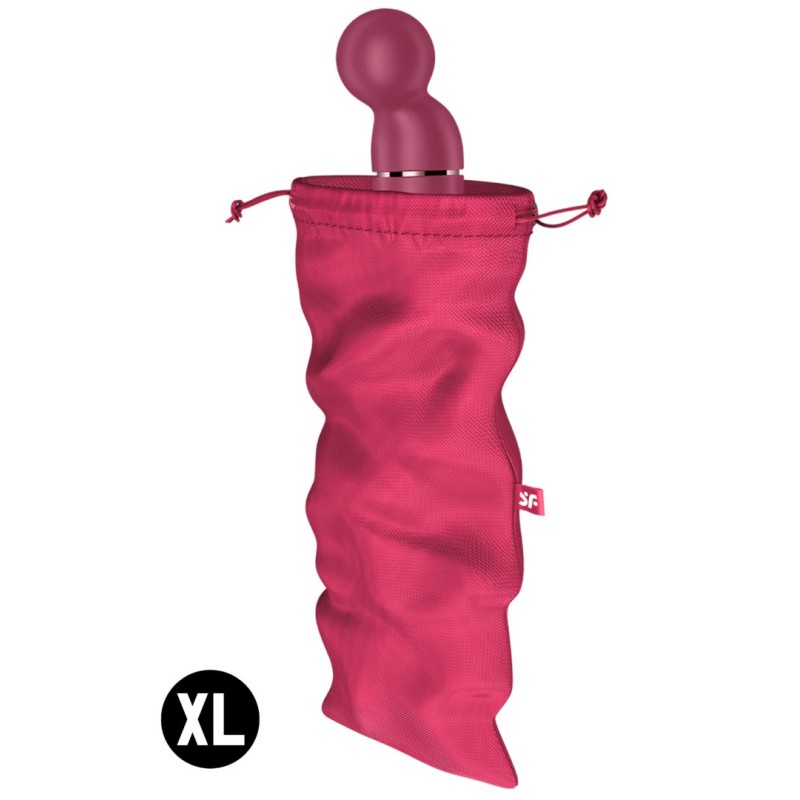Sac de rangement sextoys rose taille XL Treasure Bag Satisfyer - CC597850 Sac de rangement sextoys rose taille XL Treasure Bag Satisfyer - CC597850