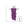 Sac de rangement sextoys violet taille L Treasure Bag Satisfyer - CC597849