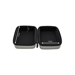 Boite de rangement coquée couleur grise - EVABOXGREY