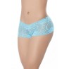Boyshort dentelle Turquoise - MAL90TUR