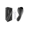 Masturbateur noir USB, 10 modes de vibration - MOC-020