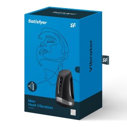 Masturbateur suceur chauffant vibrant Men Heat Satisfyer - CC597139