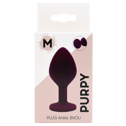 Plug bijou violet Medium PURPY - RY-068PUR