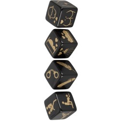 Jeu sexy de 4 dés avec missions 