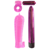 Coffret 4 sextoys rose Classix 