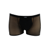 Boxer noir semi opaque 